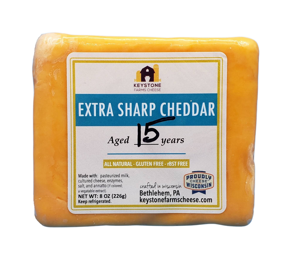 15 Year Aged white Cheddar