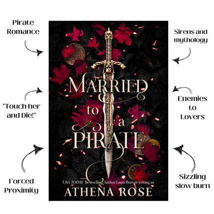 Laura Burton Athena Rose NEW 2025 Editions: Romancing the Seas Four Book Series