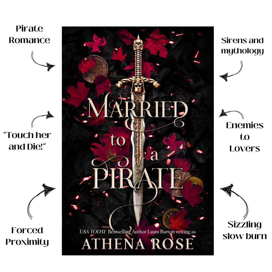 Laura Burton Athena Rose NEW 2025 Editions: Romancing the Seas Four Book Series