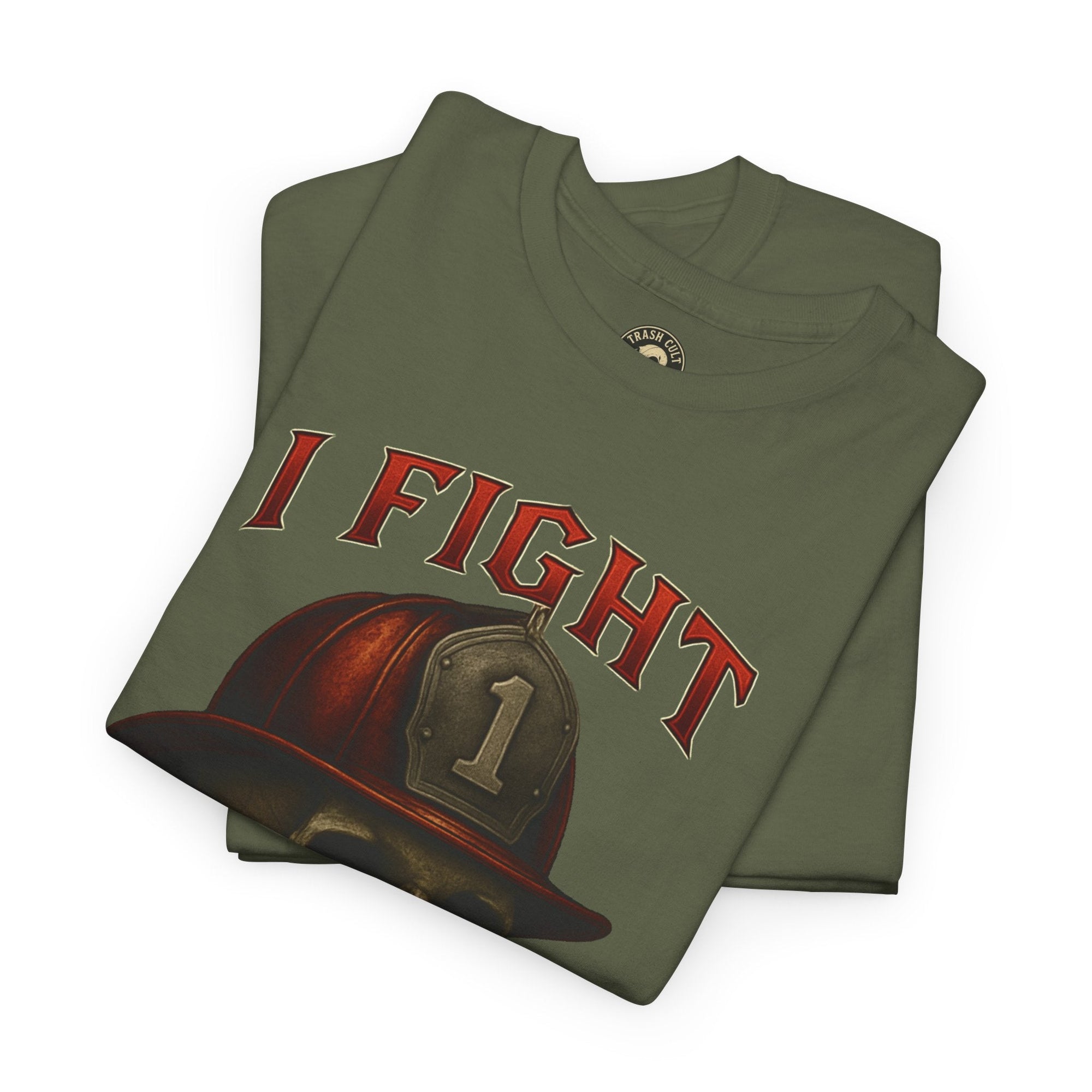 Skull Firefighter Tee - I Fight What You Fear, Casual Shirt, Gift for Firefighters, Halloween Costume, Unisex Apparel