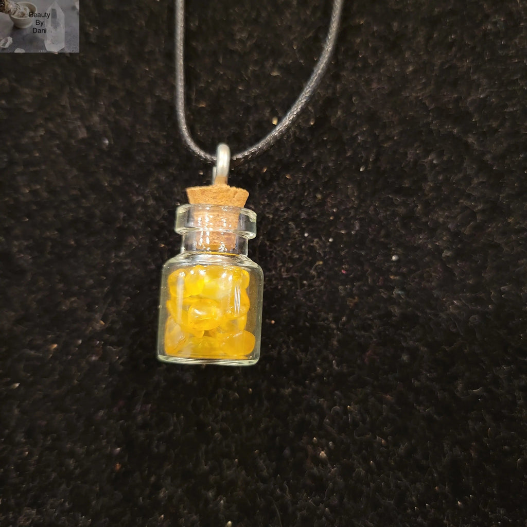Citrine Pendant Necklace