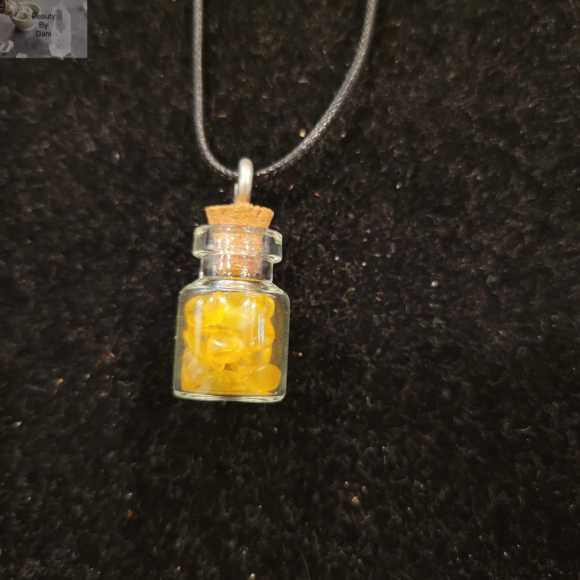 Citrine Pendant Necklace
