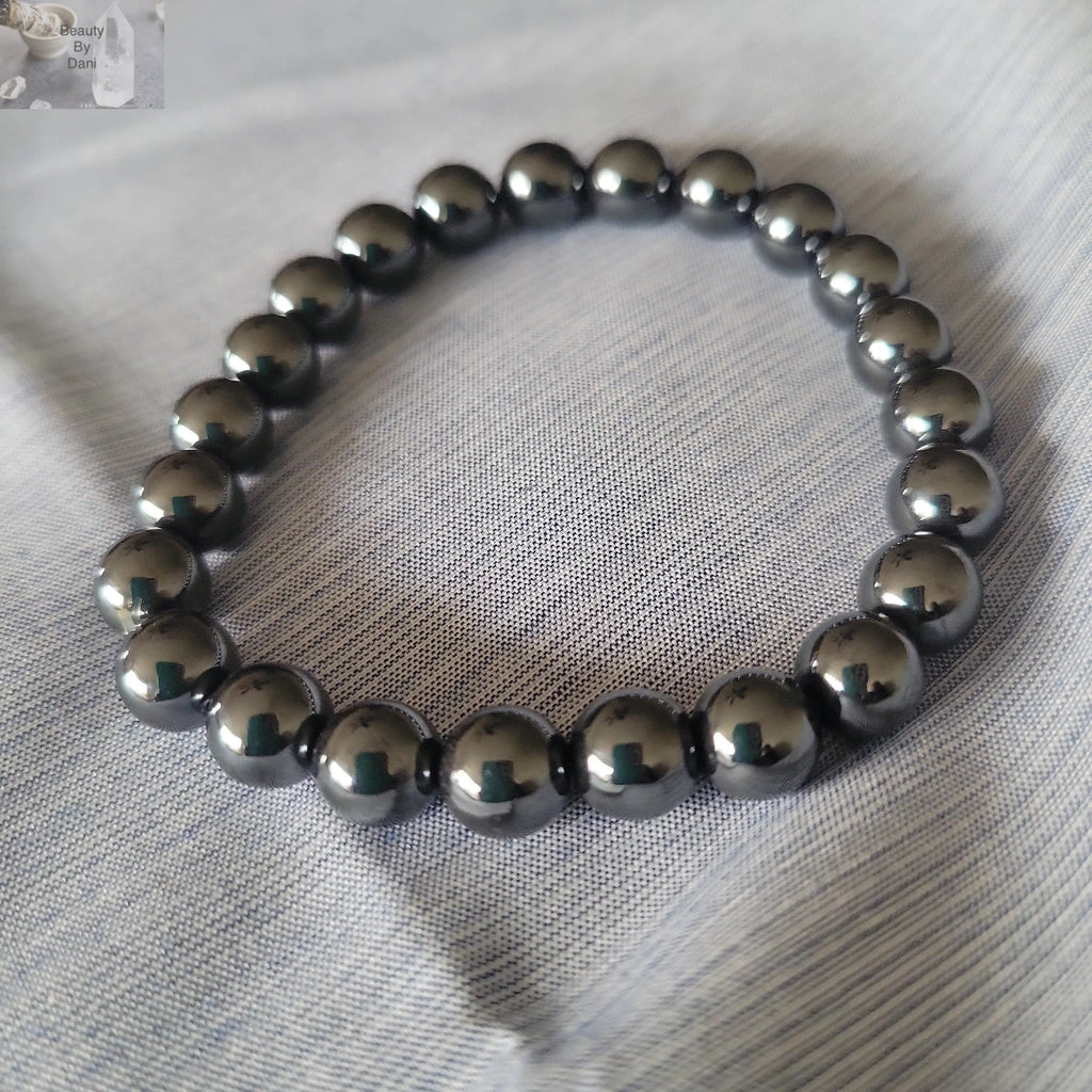 Hematite Healing Bracelet 8mm