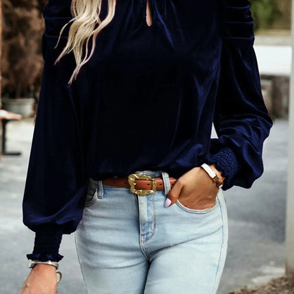 Robyn's Velvet Blouse