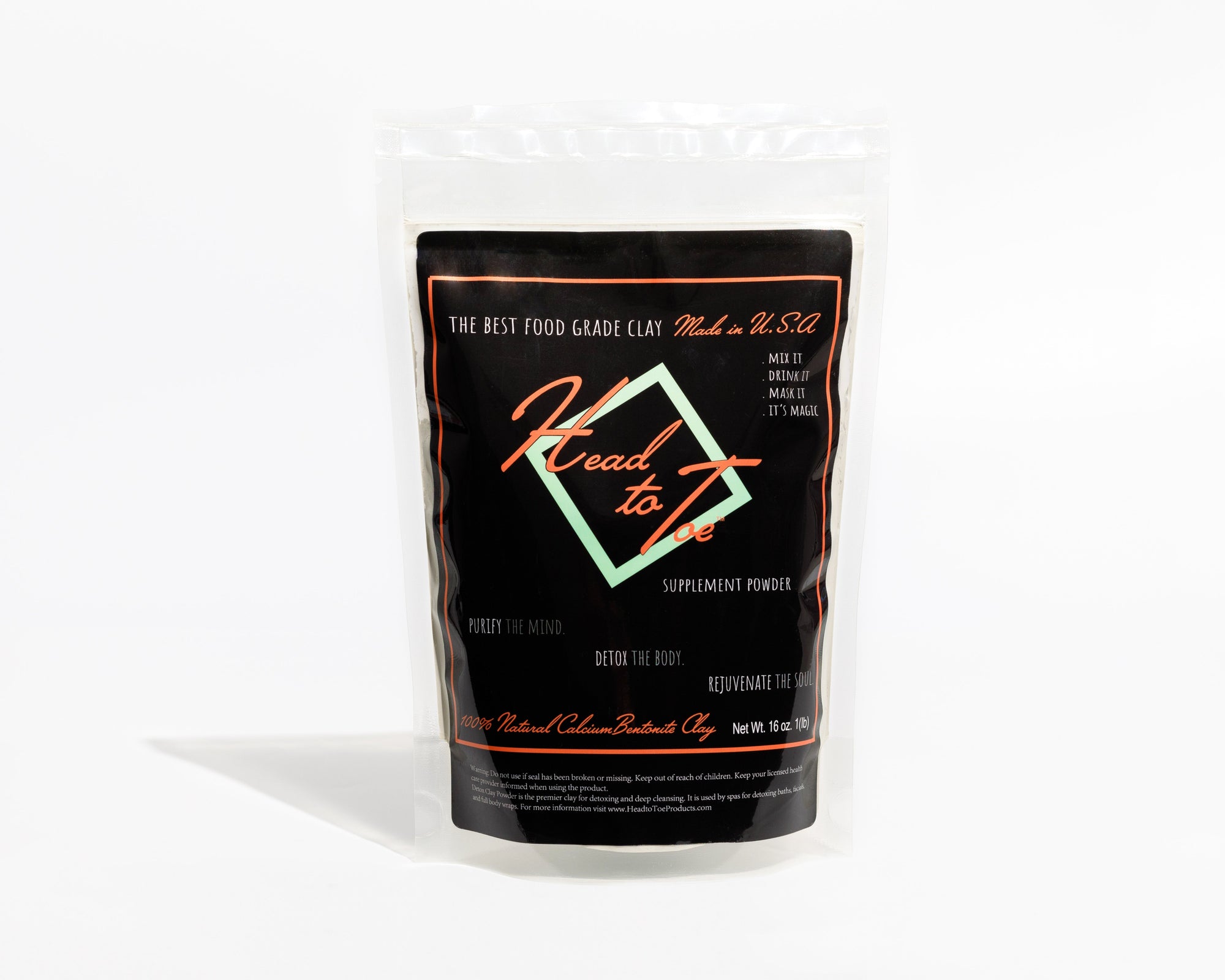 Premium Calcium Bentonite Clay - Ultra-Fine Grade, Lab Tested Purity