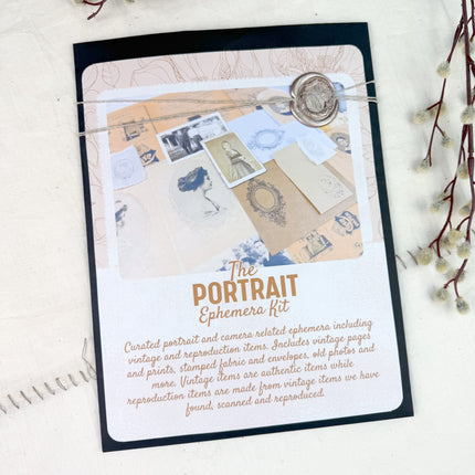Portrait Ephemera Kit