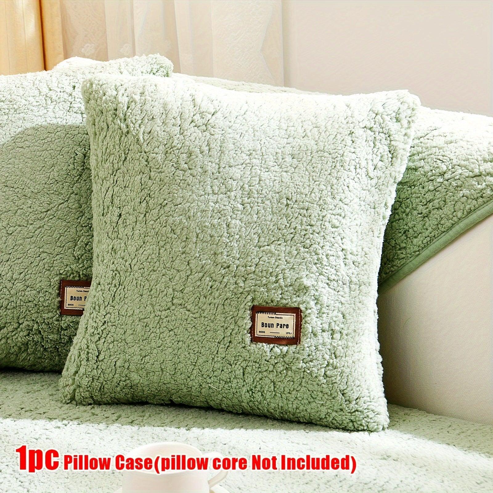 Durable 3 cushion couch cover | High-Quality Plush Sherpa Sofa Cover