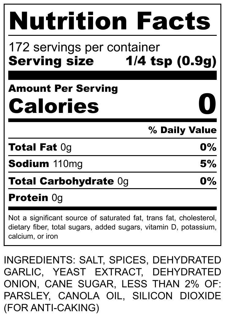 Hi-West Original Seasoning