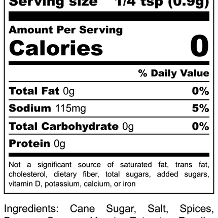 Louisiana Voodoo Seasoning (Spicy)