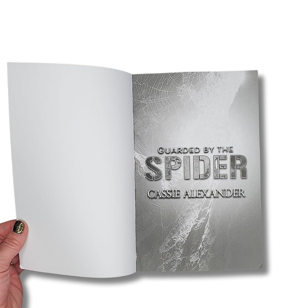 Cassie Alexander Guarded by the Spider (Signed Paperback)
