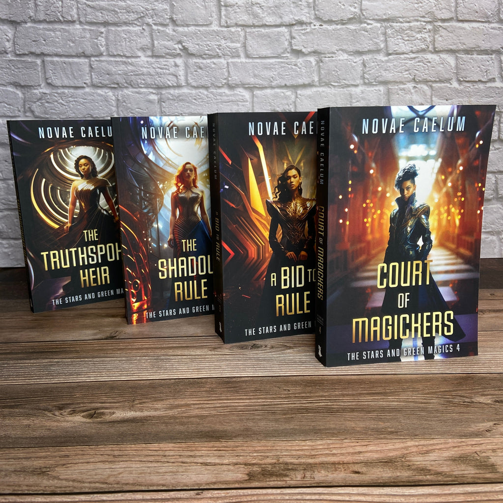 SIGNED Paperback Bundle: The Stars and Green Magics (Books 1-4)