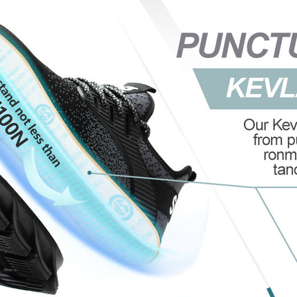 SUADEX Breathable Puncture-Proof Safety Work Shoes