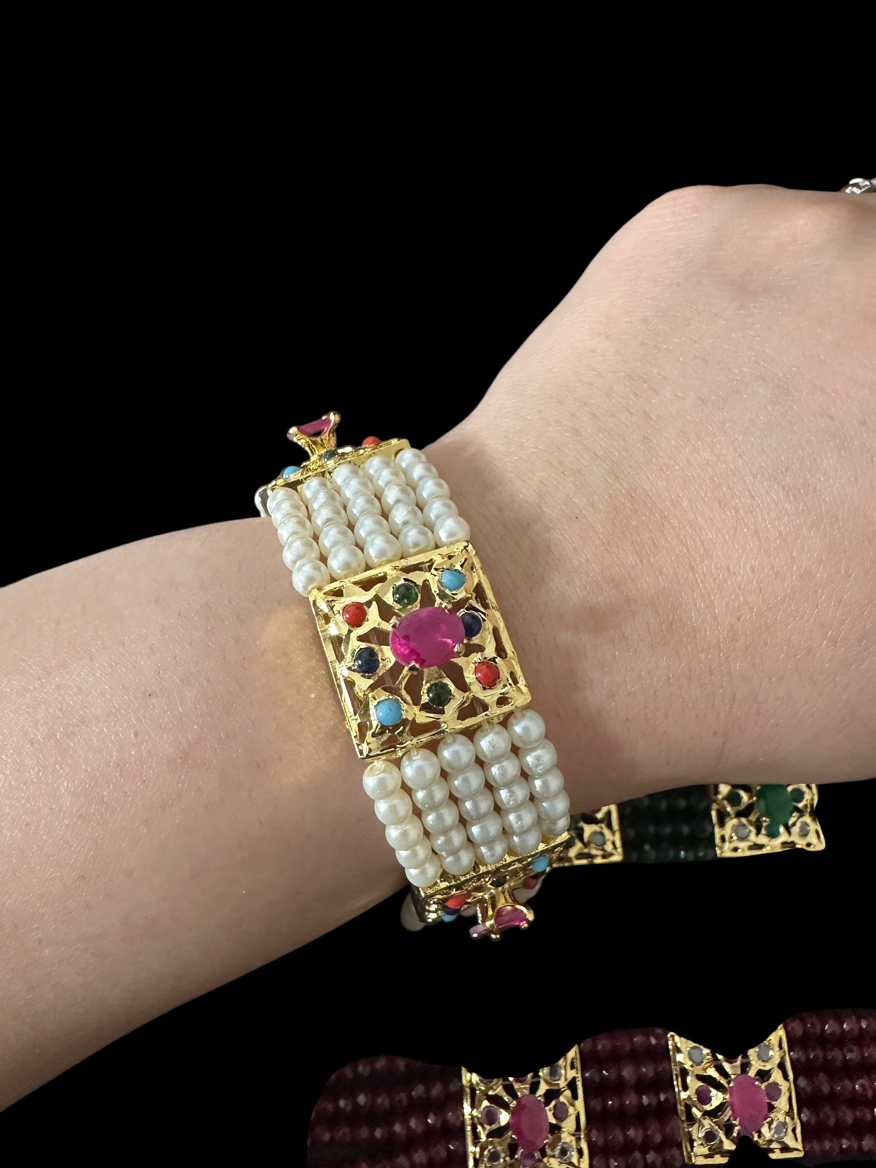 Hyderabadi gold plated bracelet ( READY TO SHIP )