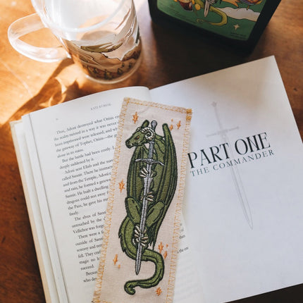 Dragon Guard | Embroidered Bookmark