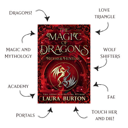 Laura Burton The Magic of Dragons: Riders and Hunters