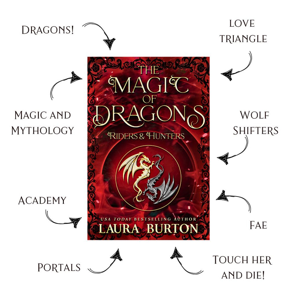 Laura Burton The Magic of Dragons: Riders and Hunters