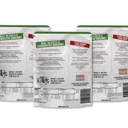 Bison Liver Crisp Variety Pack
