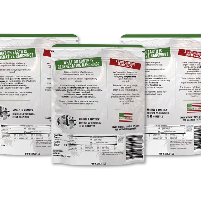 Bison Heart Crisp Variety Pack