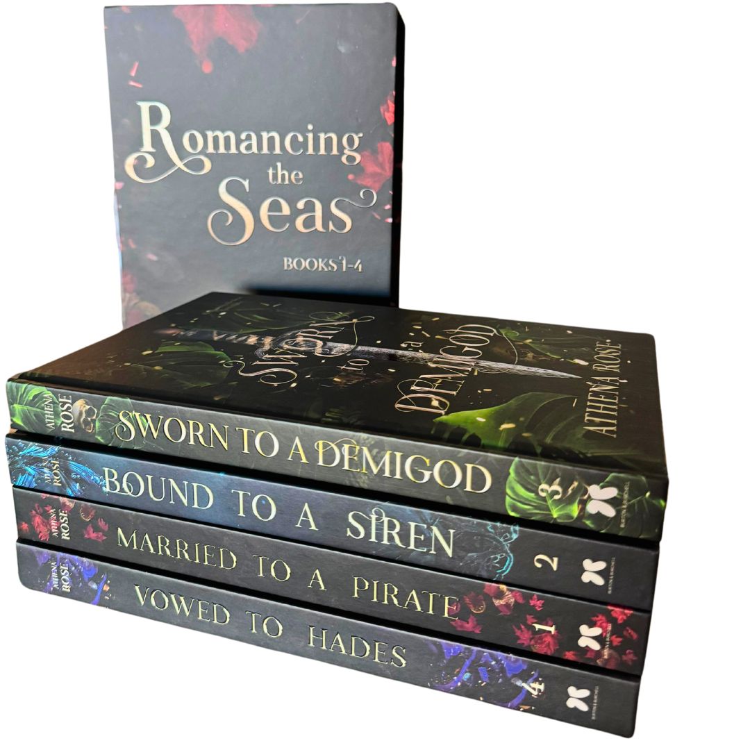 Laura Burton Athena Rose NEW 2025 Editions: Romancing the Seas Four Book Series