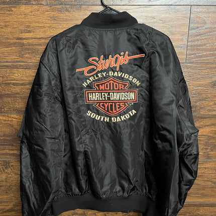 Sturgis Harley Davidson Jacket South Dakota Zip Up 2XL
