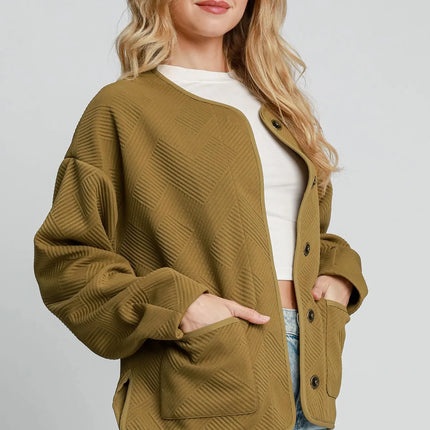 Textured Jacquard Jacket