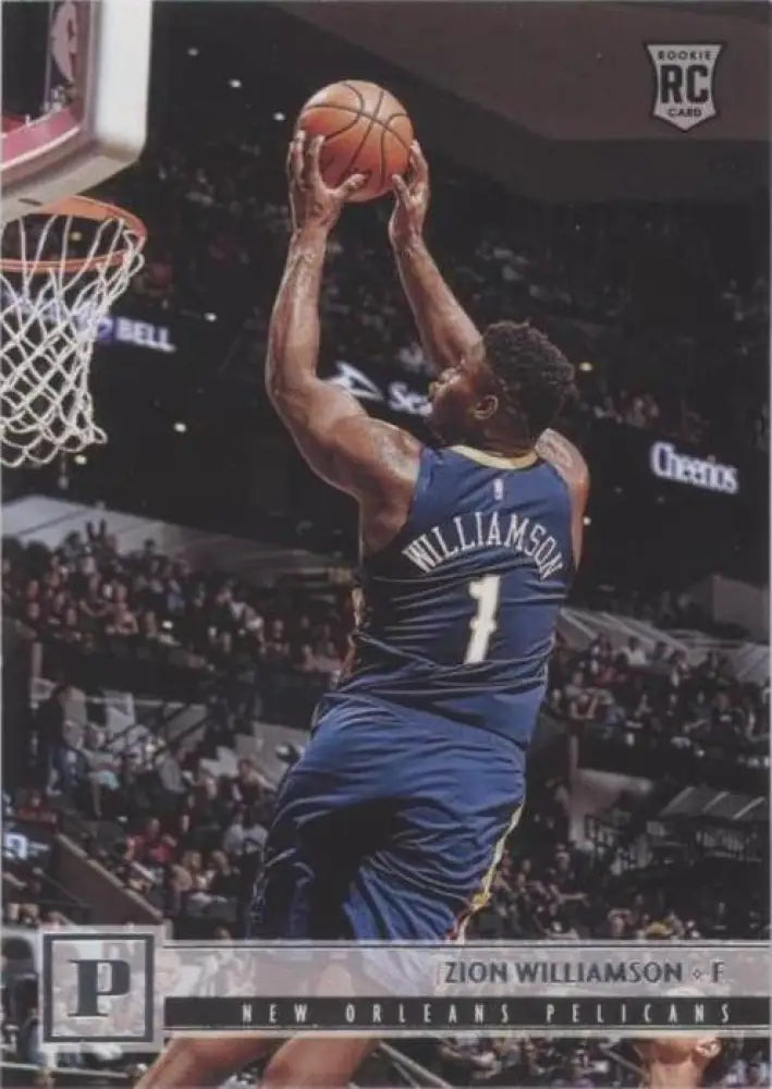 2019 Panini Chronicles Zion Williamson Rookie #120 PSA 10 Gem Mint Pelicans)