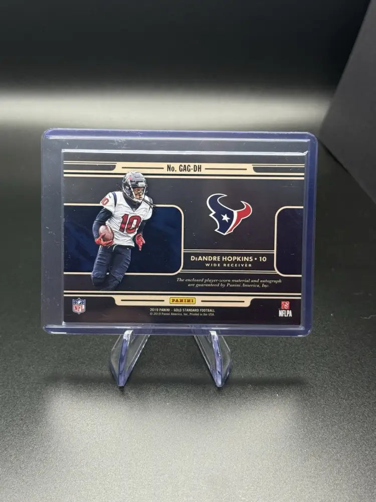2019 Panini Gold Standard - Good As Gold DeAndre Hopkins #GAG-DH /49 (AU, MEM)