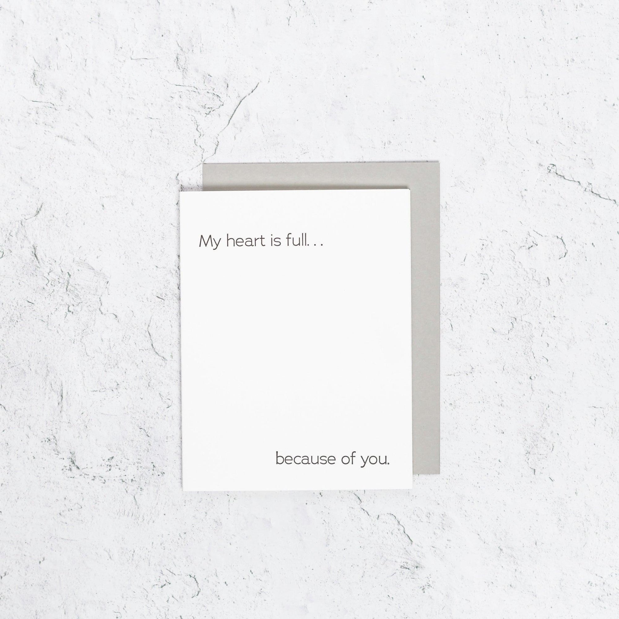 My Heart Is Full Card Box Set of 10