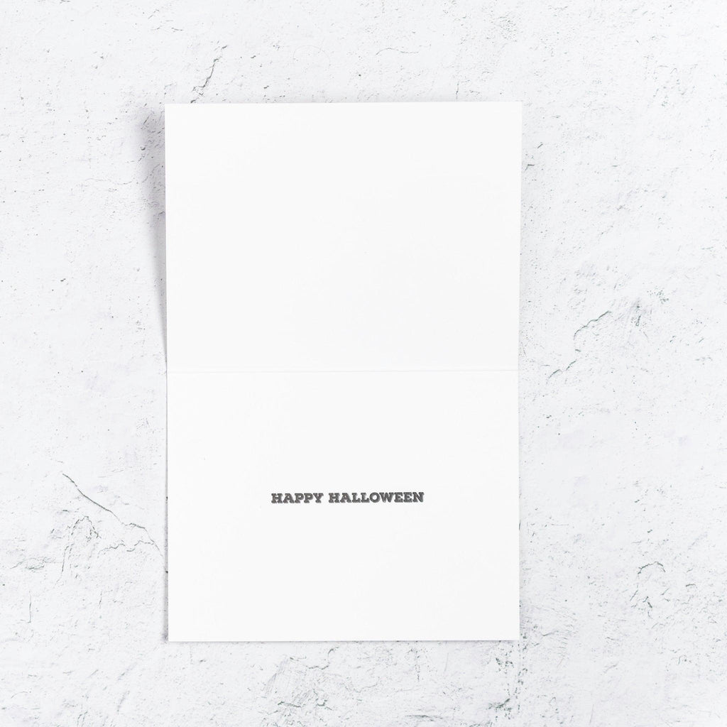 Trick or Treat Witch Halloween Card