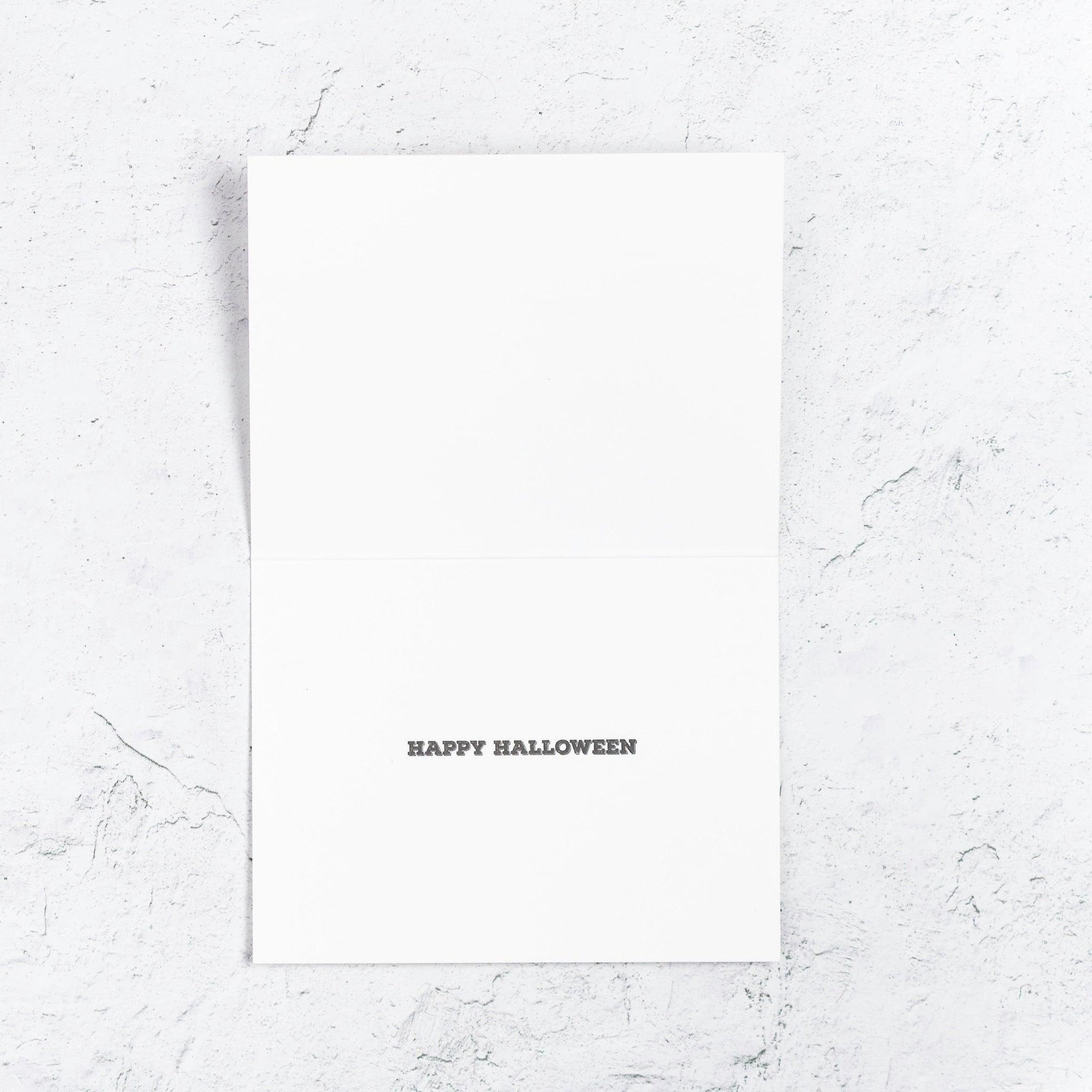 Trick or Treat Witch Halloween Card Box Set of 10