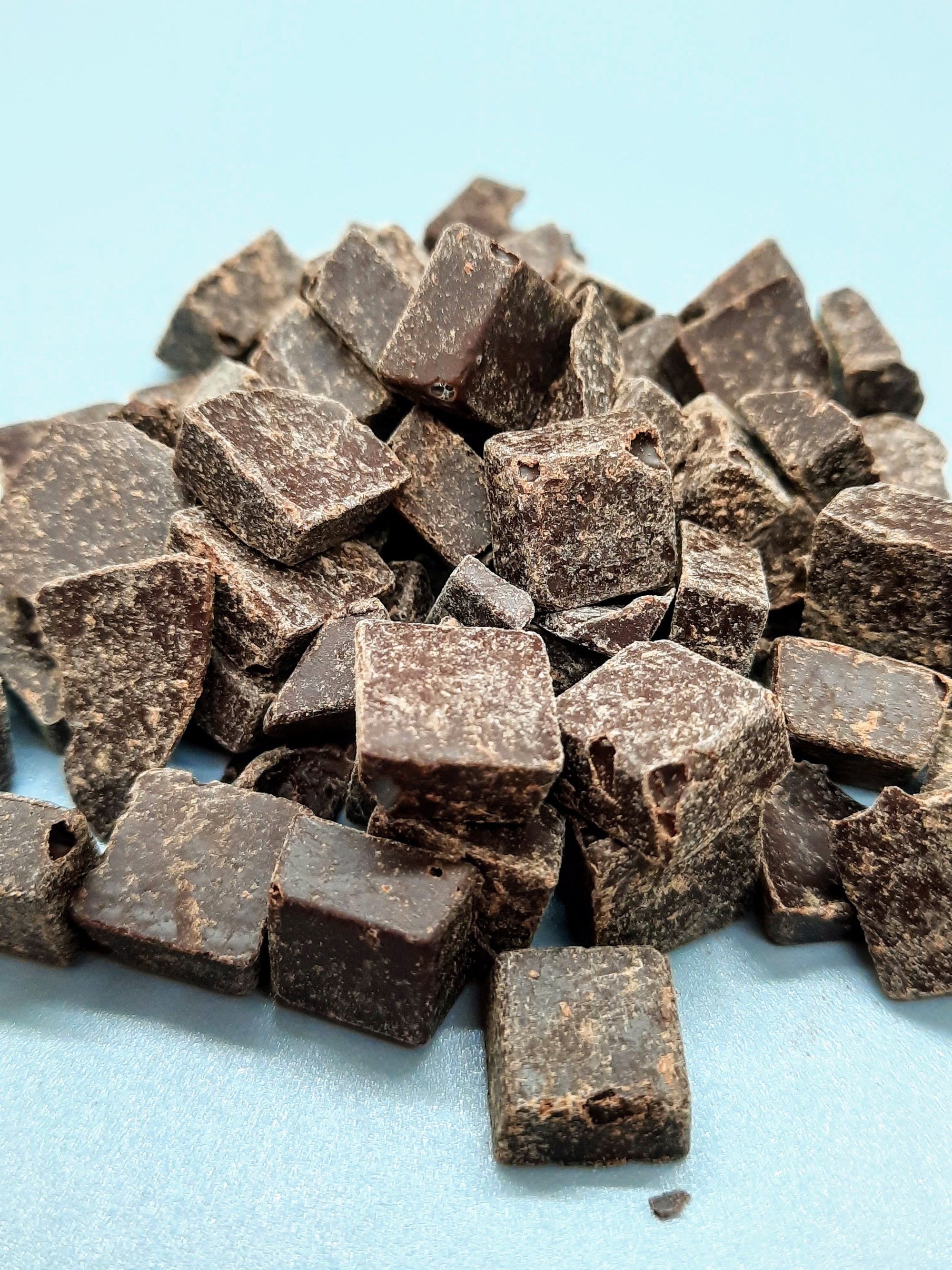 NEW Dark Chocolate Alegria Bites w/ Blueberries + Cacao Nibs