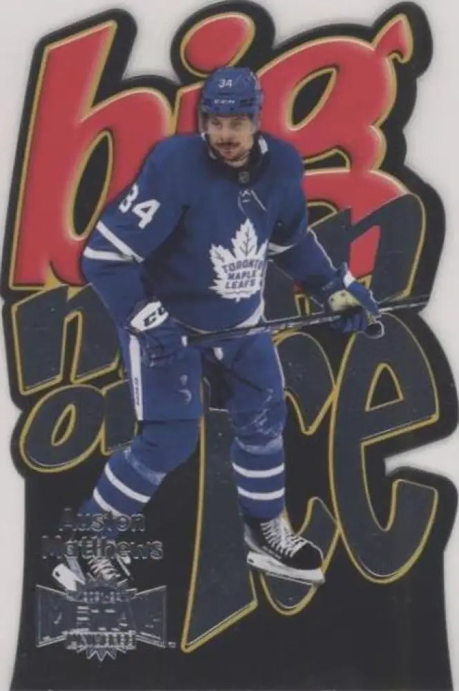 2021-22 Skybox Metal Universe - Big Man on Ice Auston Matthews #BM-20