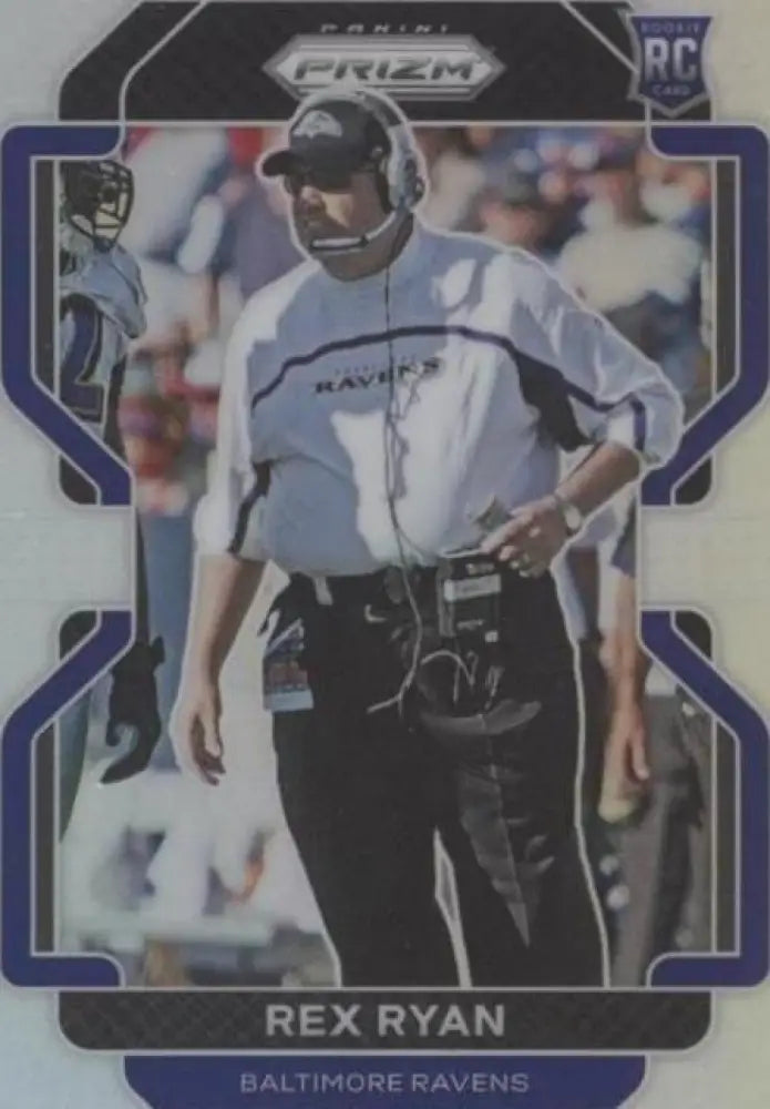 2021 Panini Prizm - Rex Ryan #289 Silver Prizm