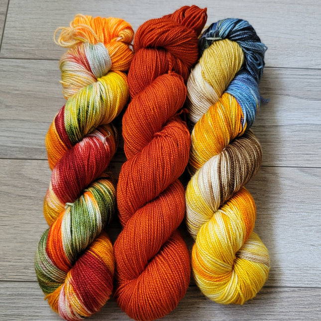 Cozy Autumn 3 skein kit