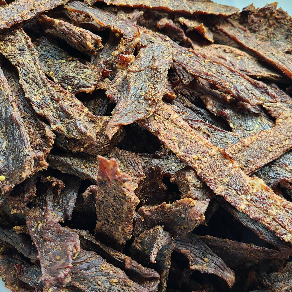 DoggoNoms™: Cinnamon Sugar Premium Beef Jerky Dog Treatos