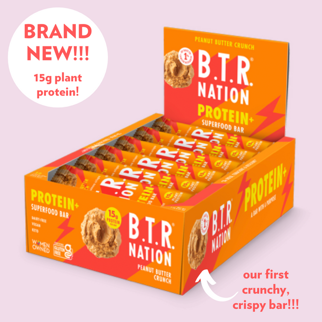High Protein Peanut Butter Crunch PROTEIN+ (12 Count)