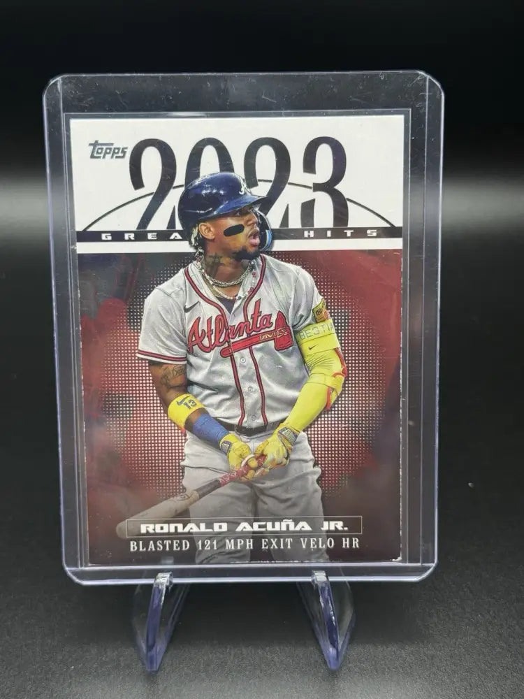 2024 Topps Series 1 - 2023 Greatest Hits Ronald Acuña Jr. #23GH-8