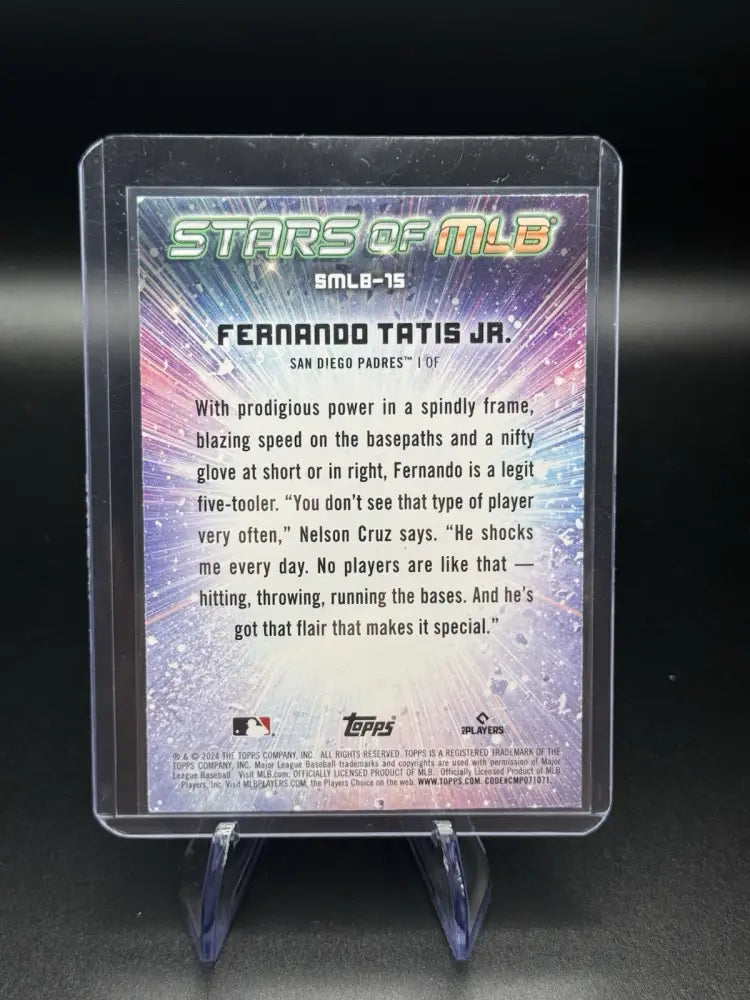 2024 Topps Series 1 - Stars of Mlb Fernando Tatís Jr. #SMLB-15