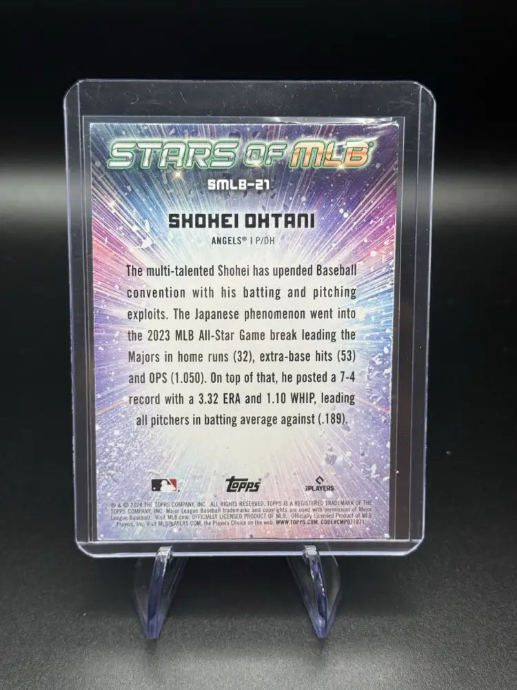 2024 Topps Series 1 - Stars of Mlb Shohei Ohtani #SMLB-21