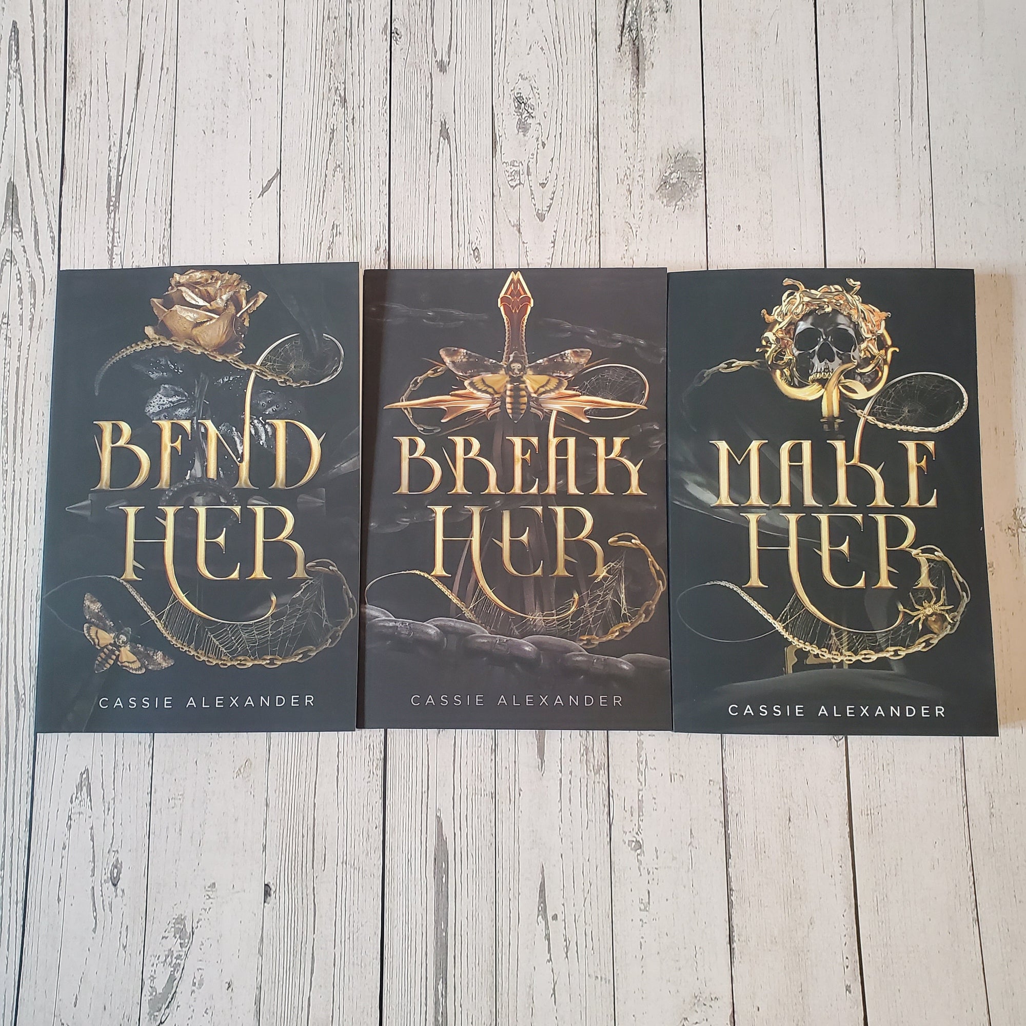 Cassie Alexander Transformation Trilogy Paperback Bundle