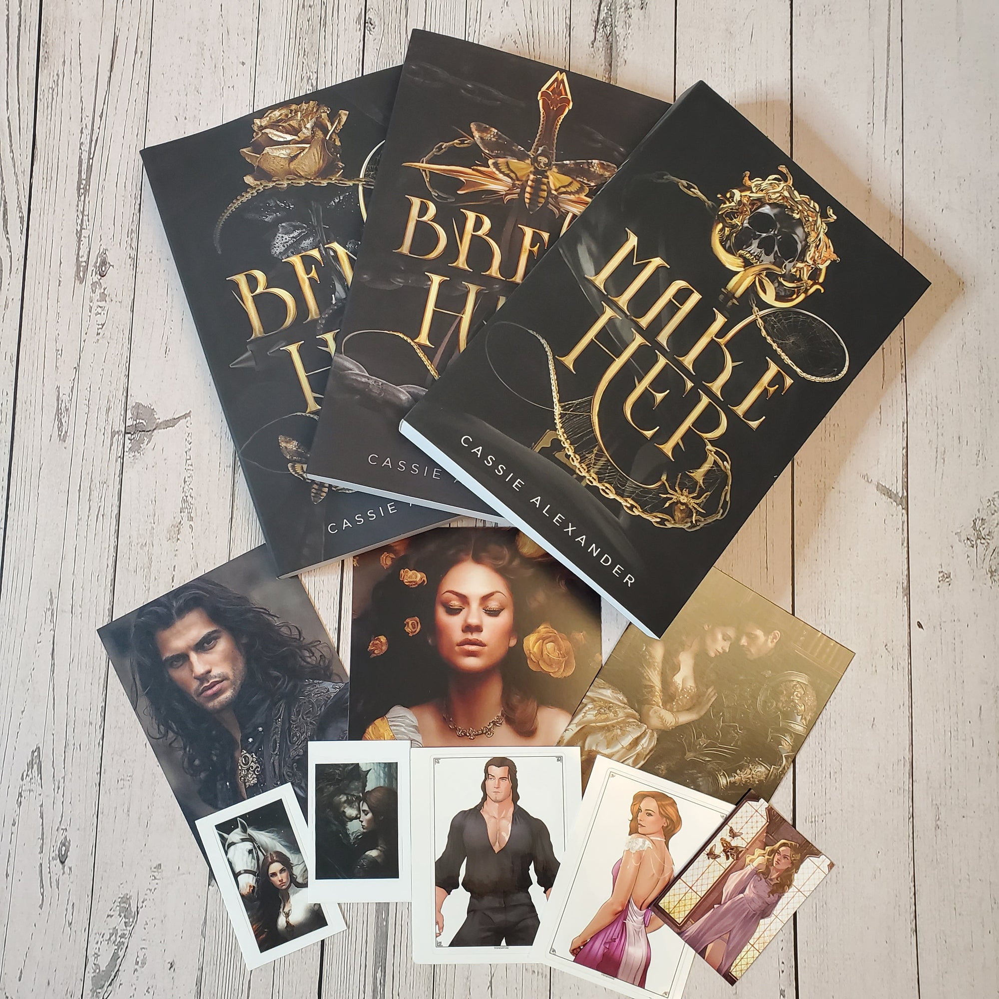 Cassie Alexander Transformation Trilogy Paperback Bundle