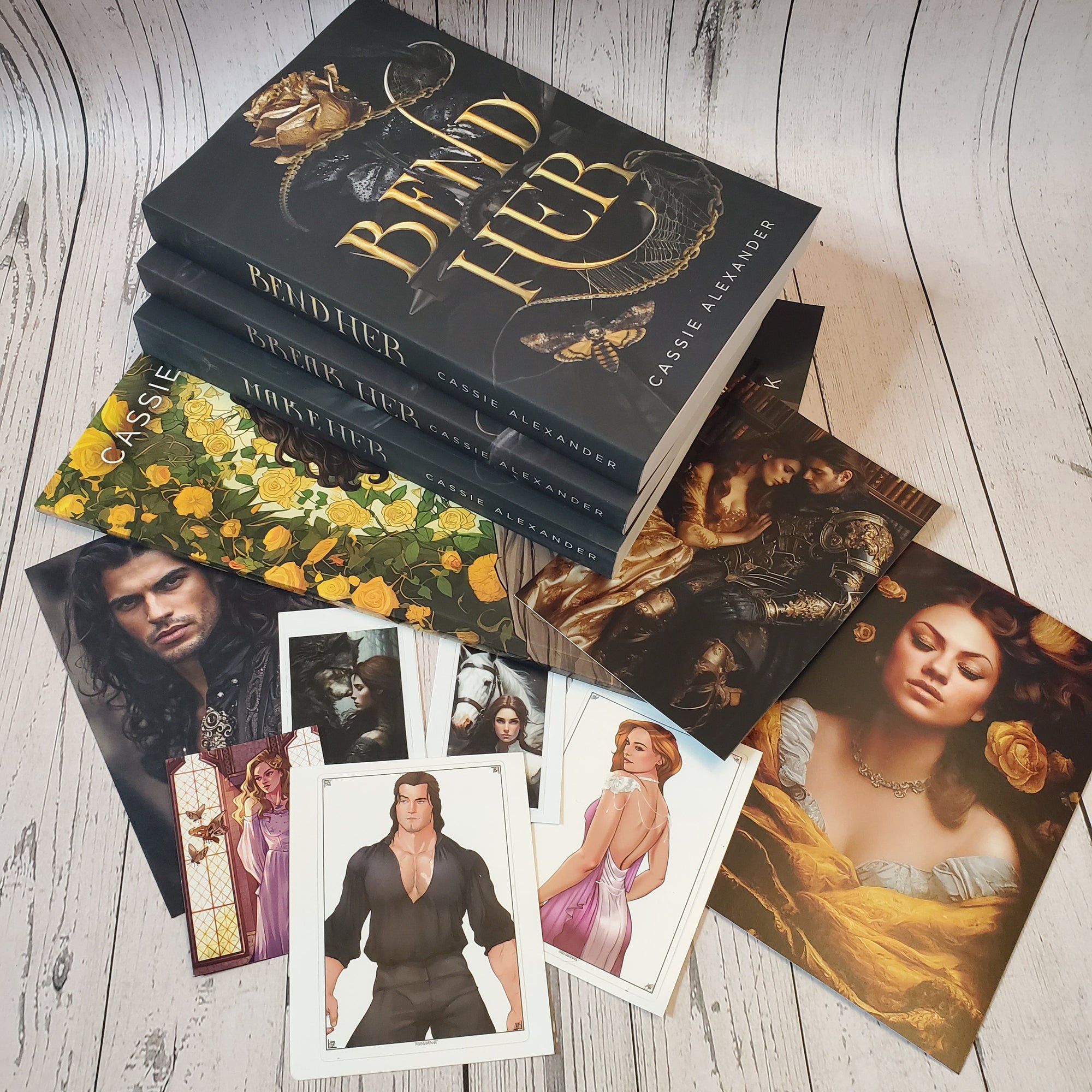 Cassie Alexander Transformation Trilogy Paperback Bundle