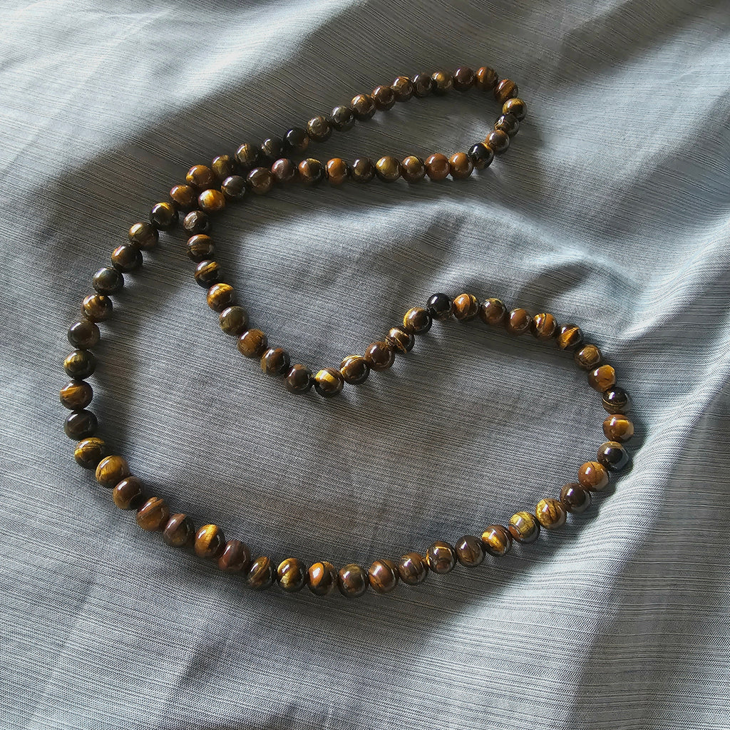 Tiger's Eye Grounding Necklace