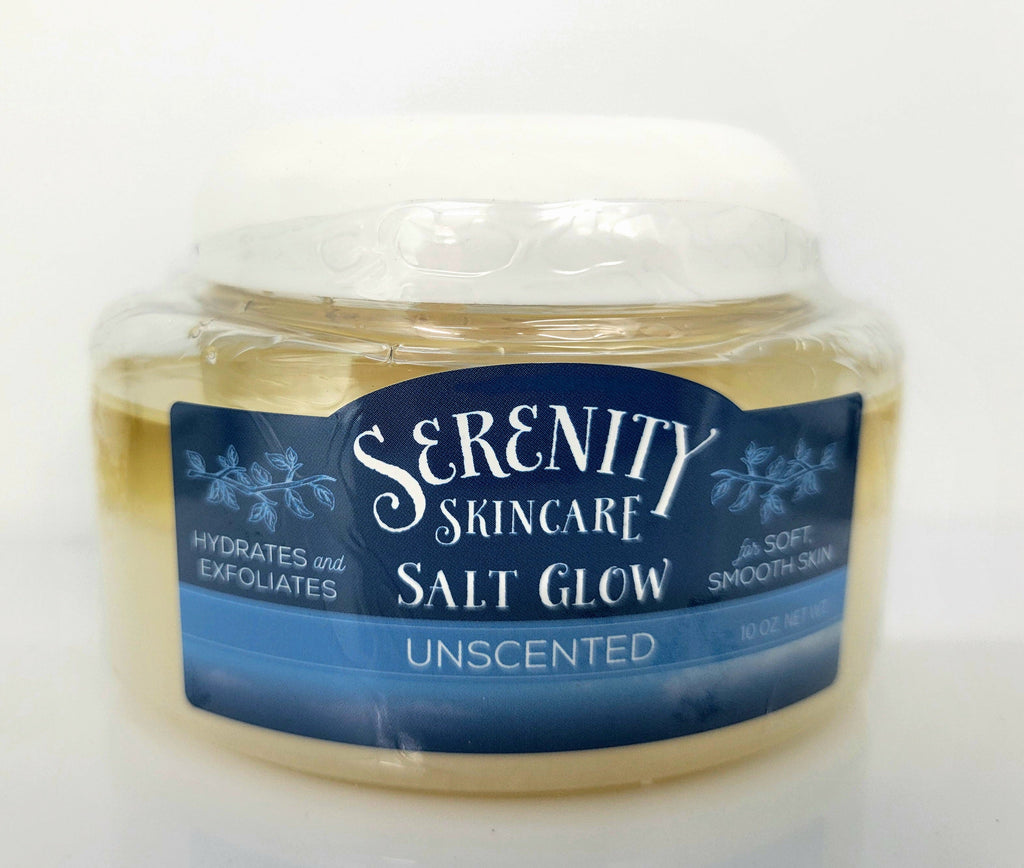 Salt Glow Scrub – Unscented & Fragrance Free