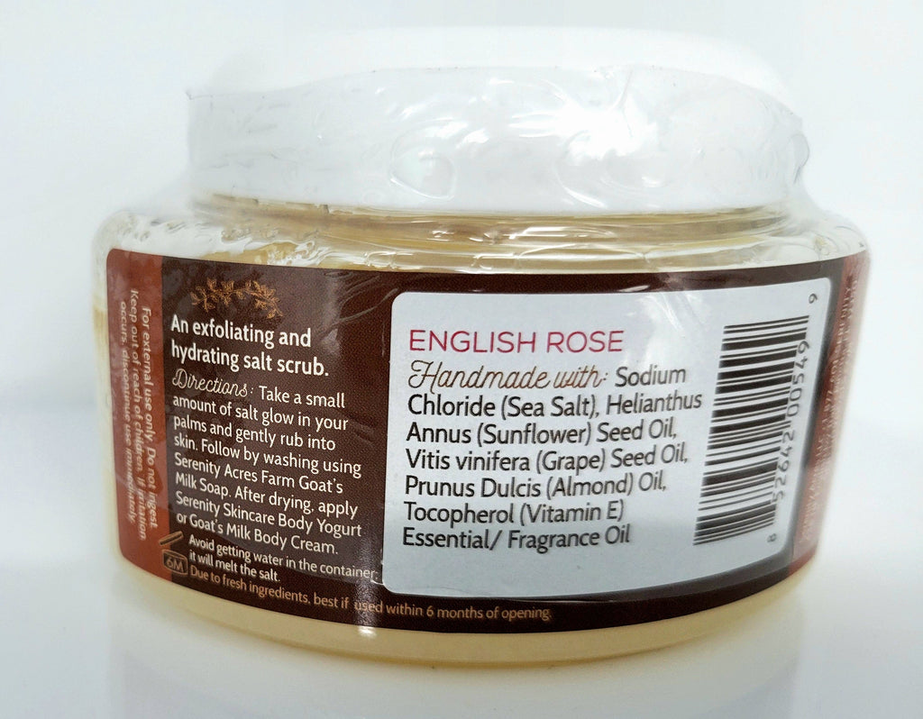 Salt Glow Scrub – English Rose