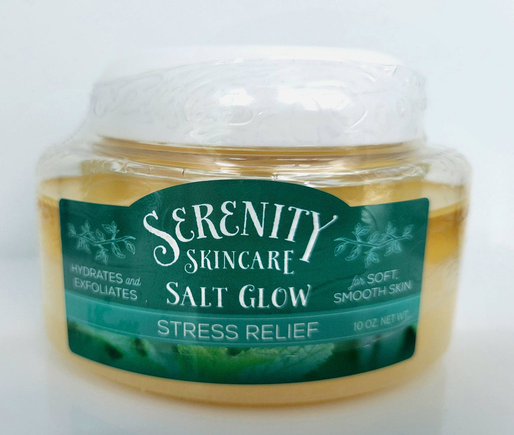 Salt Glow Scrub – Stress Relief