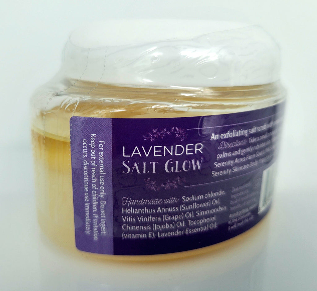 Salt Glow Scrub – Lavender