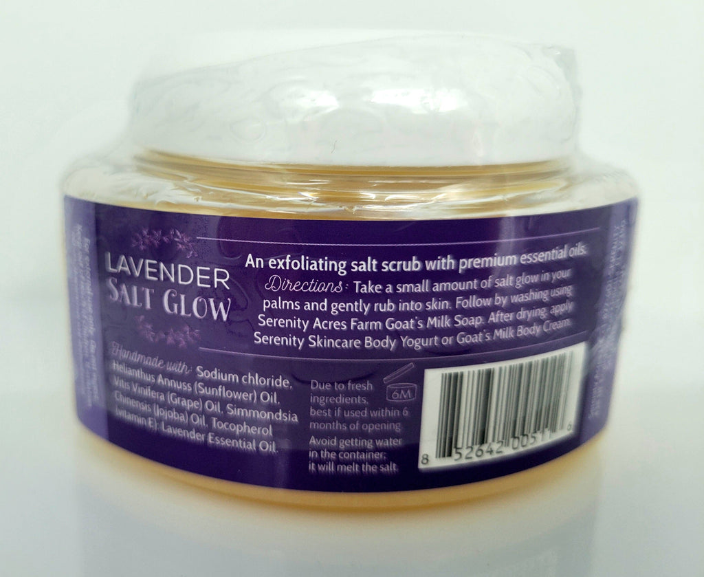 Salt Glow Scrub – Lavender
