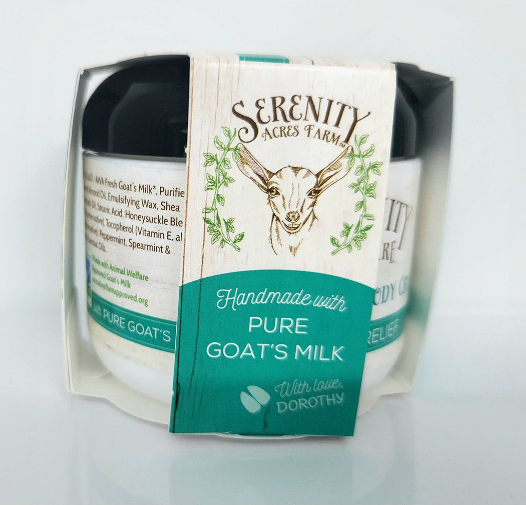 Goat's Milk Body Cream - Stress Relief