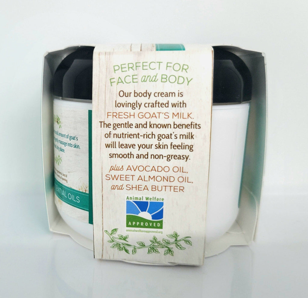 Goat's Milk Body Cream - Stress Relief